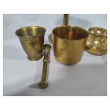 Lot of Misc Brass Decor