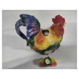 Lot of Colorful Roosters