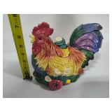 Lot of Colorful Roosters