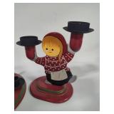 Vintage Kari Trestakk Candle Holders