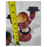 Vintage Kari Trestakk Candle Holders