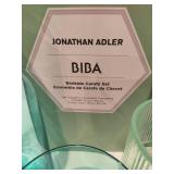 Jonathan Adler Glasses & Carafe Set *New in Box*