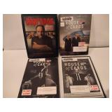 DVD Collections:  Sopranos (S1), House of Cards (V1-3)