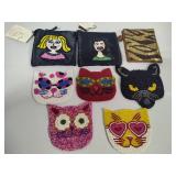 Beaded Cat Coasters & Small Bags