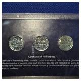 1943 Steel Penny Mint Mark Set and 20th Centrury Coin Collection