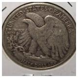 1939-D Walking Liberty, Fine