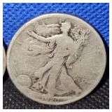 1920-S, 1920(No Mint) Walking Liberty Half Dollar, Worn