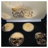 1997-1998 Grand Casino "Wildlife" Series Tokens