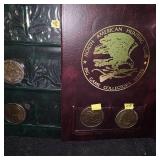 (2)NAHC Brass Coin Sets