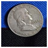 (2)1954-D Franklin