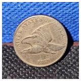 1858 Flying Eagle,LL,VG