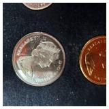 1867-1967, Centennial Proof w/$20 Gold Piece(1/2)oz