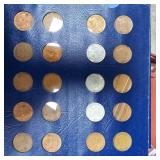 Lincoln Wheat Cents Book, 1941-58