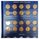 Lincoln Wheat Cents Book, 1941-58