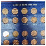 Lincoln Wheat Cents Book, 1941-58