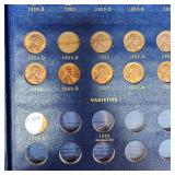 Lincoln Wheat Cents Book, 1941-58