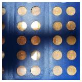 Lincoln Wheat Cents Book, 1941-58