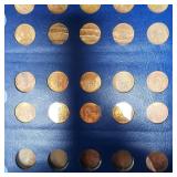 Lincoln Wheat Cents Book, 1941-58