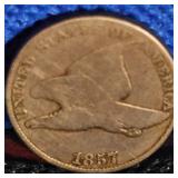 1857 Flying Eagle Cent