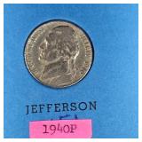 20th Century Coin Book w/Some Silver