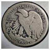 1917-D, Walking Liberty, Reverse Mint Mark