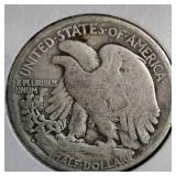 1918-D, Walking Liberty w/Fine