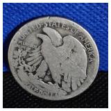 (2)1917-S Walking Liberty with Wear