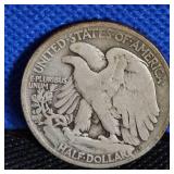 1929-D Walking Liberty, XF