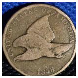 1858 Flying Eagle Cent