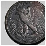 1939-D Walking Liberty, Fine