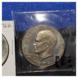 (5) Ike $, 3 Bicentennial and 2-1974