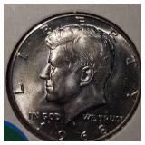 1968 Kennedy Half Dollar, BU