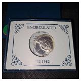 Washington UNC Half Dollar, Silver
