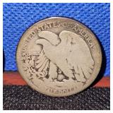 (2) 1918-S Franklin Half $