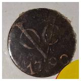 1790 VOC, Copper Duit(NYC Made)