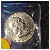 1961-D Franklin Half Dollar, BU