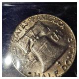 1961-D Franklin Half Dollar, BU