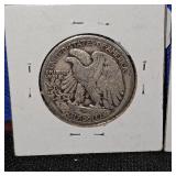 (2)1935 Walking Liberty Half Dollar, VG