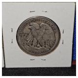 (2)1935 Walking Liberty Half Dollar, VG