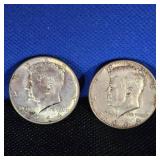 2-1964 Kenndy Halves