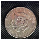 3-Kennedy Halves 40%, 1966,66,67