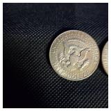 3-1967 Kennedy Halves, 40%