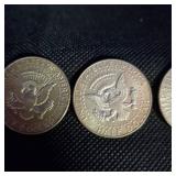 3-1967 Kennedy Halves, 40%