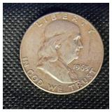 1962,1963 Franklin Halves