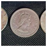 1965,1968 Kennedys and 1960 Hong Kong Dollar