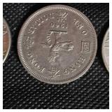 1965,1968 Kennedys and 1960 Hong Kong Dollar