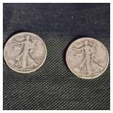 1944,43 Walking Liberty Half