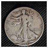 1944,43 Walking Liberty Half
