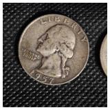 1942,1957,1964, Washingtons