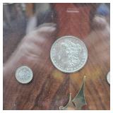 Silver Heritage 1870 Custom Clock, 100% Silver Coins Clock